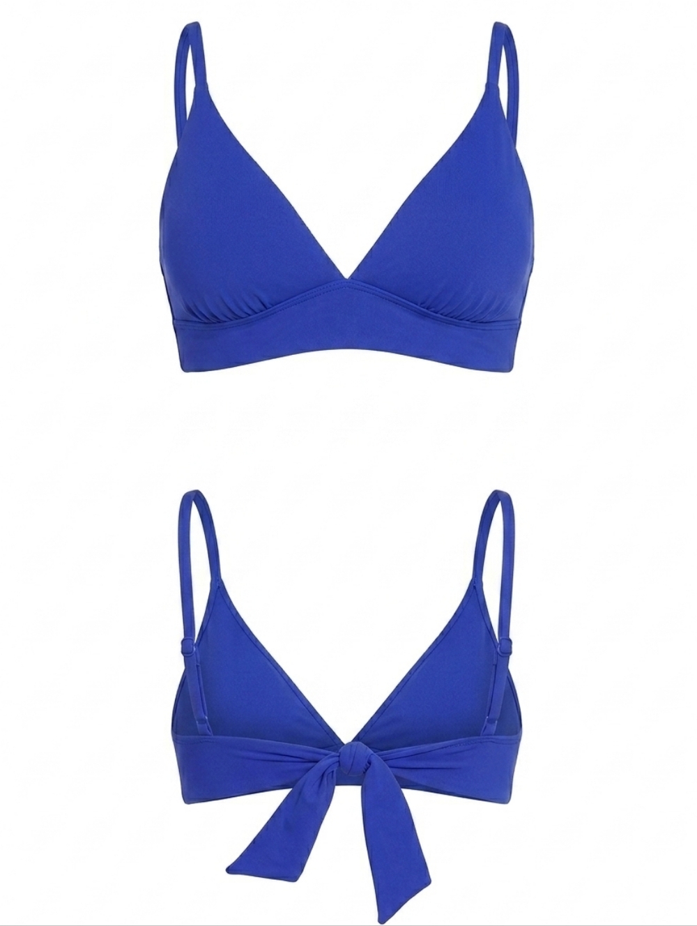 NWT Skinny Dippers Miraclesuit Bridgette Bikini Top Jelly Beans Blue Bralette M